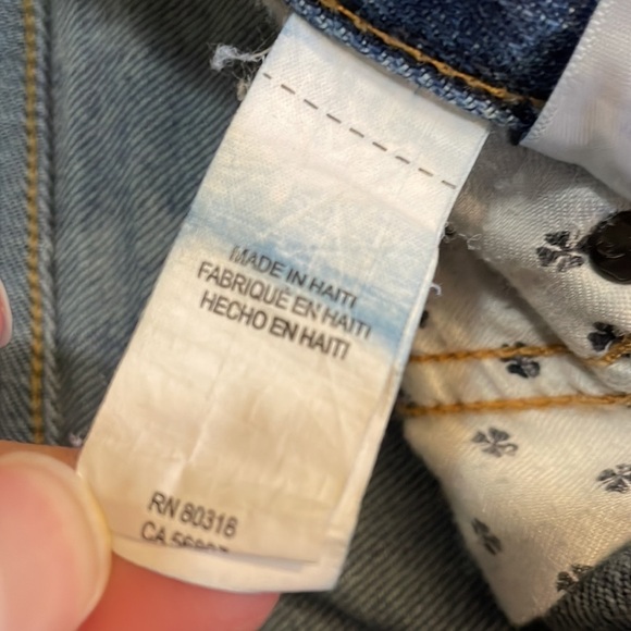 LUCKY BRAND JEANS 33 X 30 221 original straight - Picture 5 of 9
